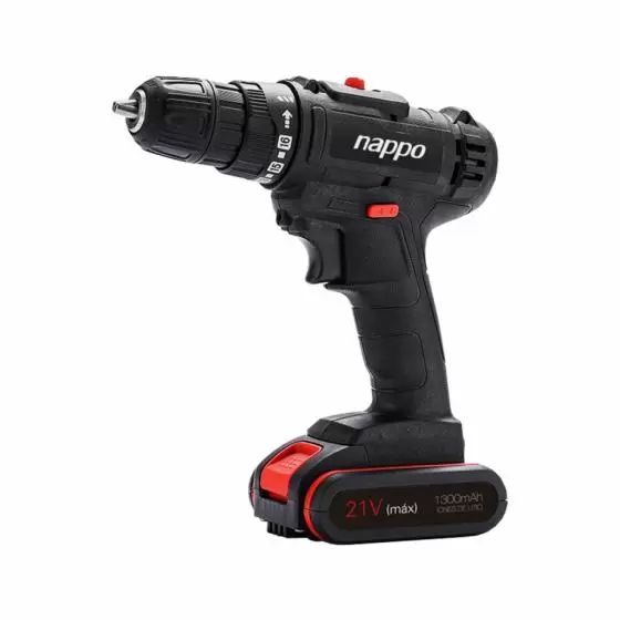Kit Taladro Atornillador Inalámbrico Nappo NHTI-175 - ¡Completo y potente!