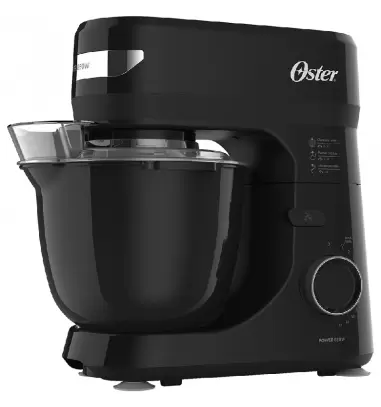Batidora Planetaria Oster Black III: Potente y Estilizada
