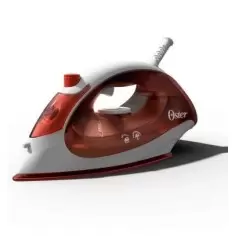 Plancha de Vapor Oster Compacta: Eficiencia y Versatilidad en Rojo