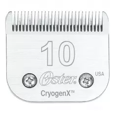 Cuchilla Oster® Cryogen 10 para corte preciso de pelaje.