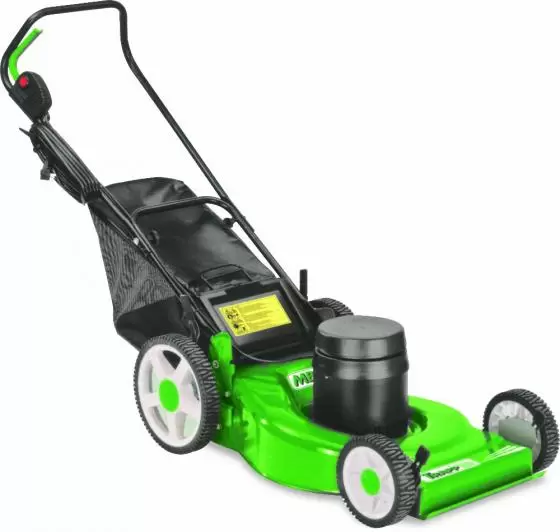 Cortacésped eléctrico Trapp MB-51E con bolsa, potente y eficiente.