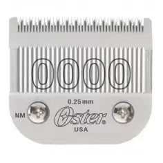 Cuchilla Oster® 0000 para cortes precisos y profesionales