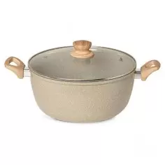 Olla Oster Marble Edition 7.5Lts Beige, Eficiencia y Estilo