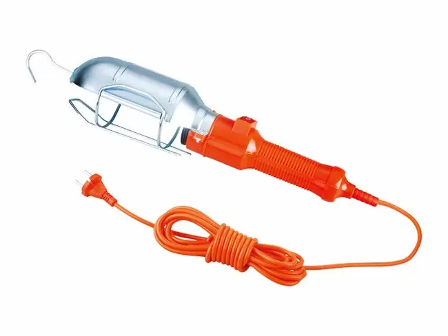 Lámpara Solmax 220V con 6 metros de cable y gancho