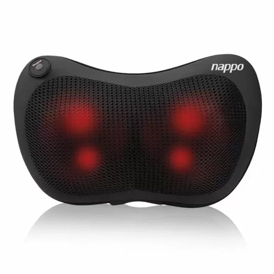  Almohada masajeador Nappo NPM-169 - Terapia Shiatsu para cuello y espalda
