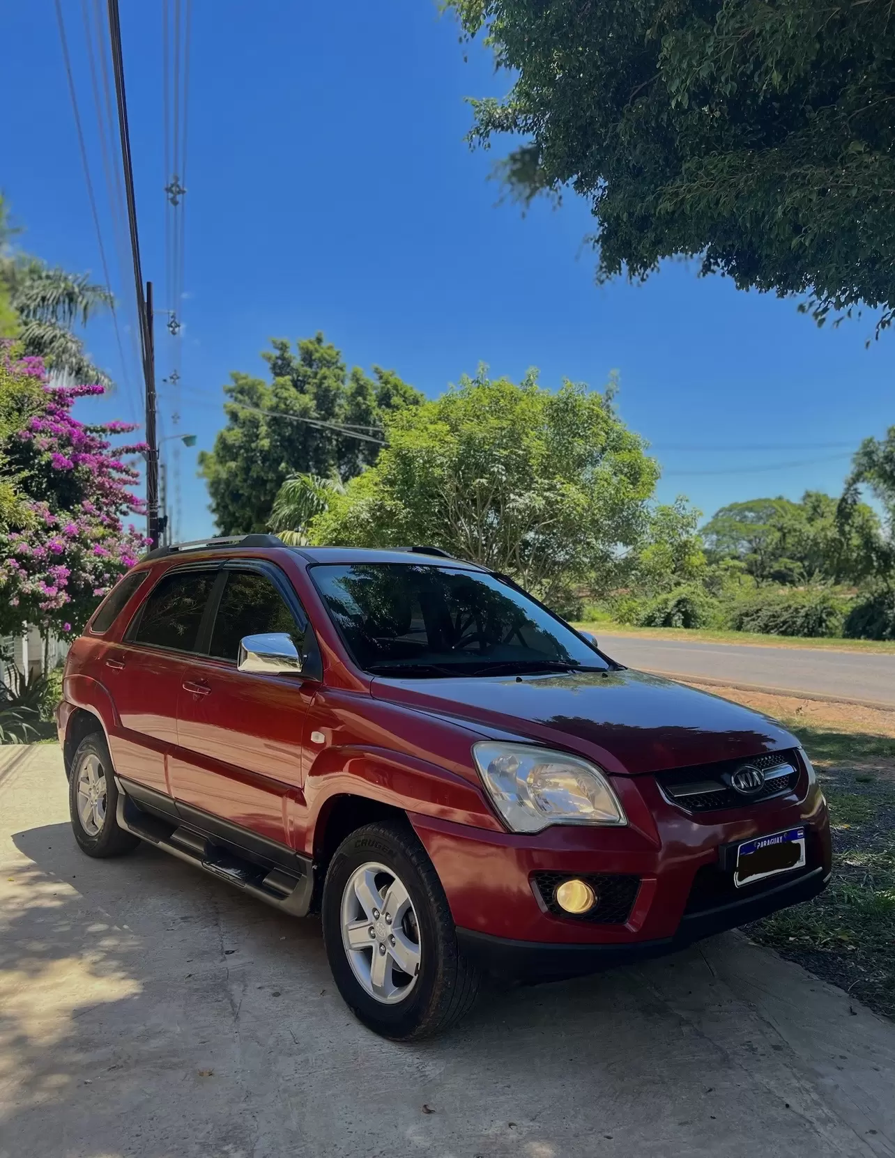 KIA Sportage 2008 diésel, automática, cuero, 133.000 km, impecable