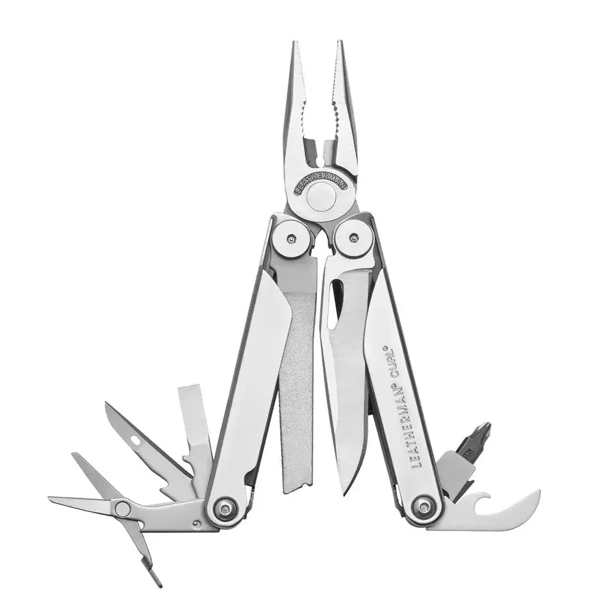 Pinza Multi Leatherman Curl 832932 - Herramienta versátil y resistente.