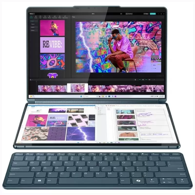 Lenovo YogaBook 9i: Notebook Doble Pantalla, Potente y Versátil