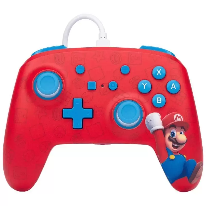 Control Inalámbrico Nintendo Switch PowerA - Edición Wahoo Mario