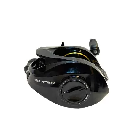  Carrete CW MG 9BB - Negro, doble freno magnético