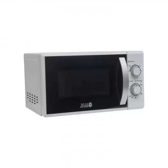  Microondas JAM 20L Blanco con Luz Interna 700W 230V

Descripción: Cocina, asa, hornea y tuesta con este eficiente microondas JAM.