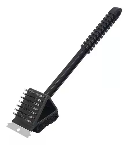 Cepillo de limpieza para parrilla de acero inoxidable - Nuevo
