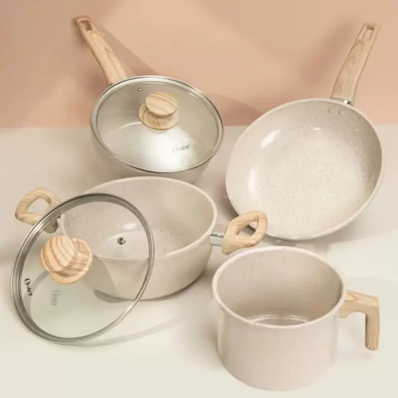 Set de Ollas Oster 4 Piezas: Elegancia y Funcionalidad