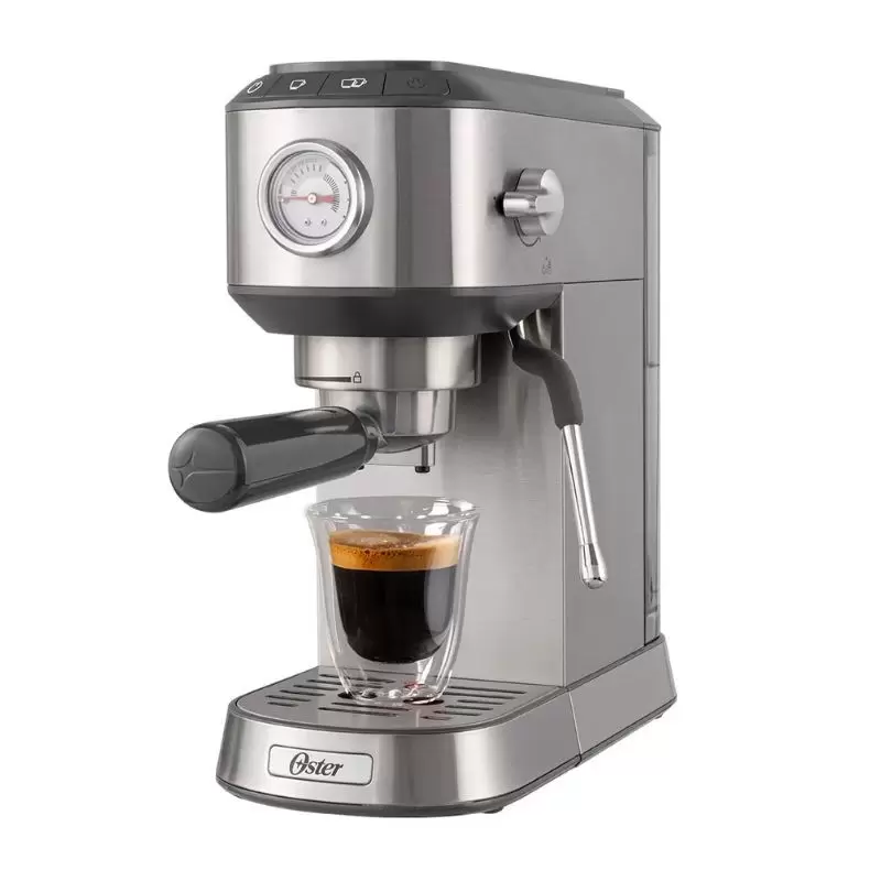 Cafetera Espresso Oster Compacta Perfect Brew para café de calidad